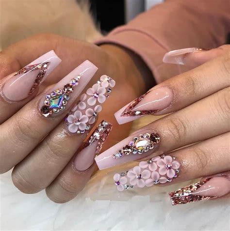 rose gold nails for quinceanera|rose gold quinceanera invites.